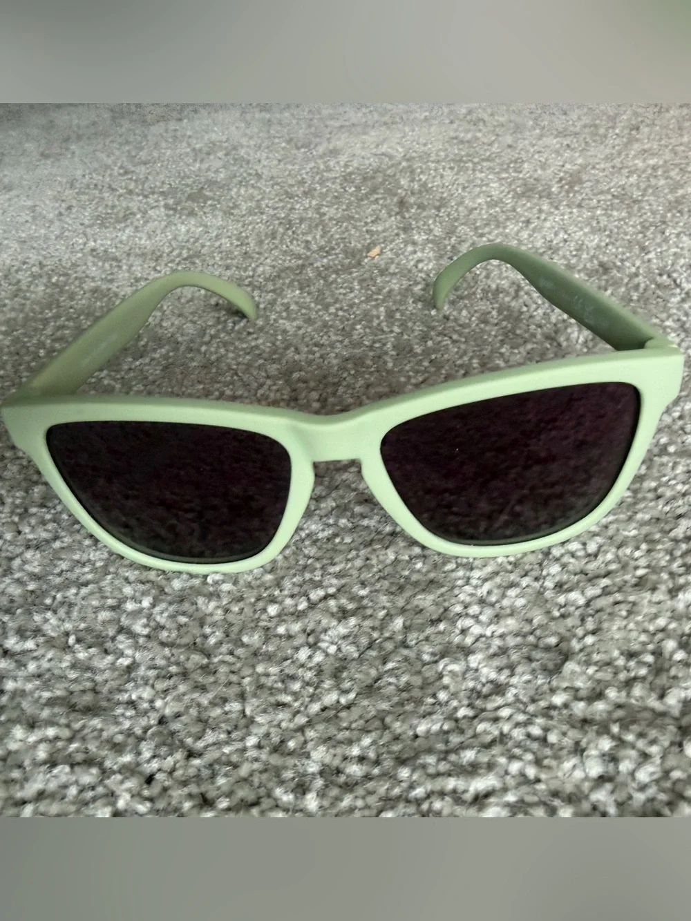 Mint Green Women's Sunglasses with Dark Lenses